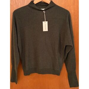 NWT Sundance Cashmere Sweater Size XS Olive Green